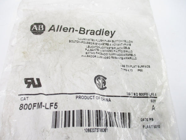 ALLEN BRADLEY 800FM-LF5 SER. A NSMP
