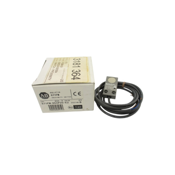 ALLEN BRADLEY 871FM-D5CP25-E2 SER. B 12-24VDC (WH) NSMP