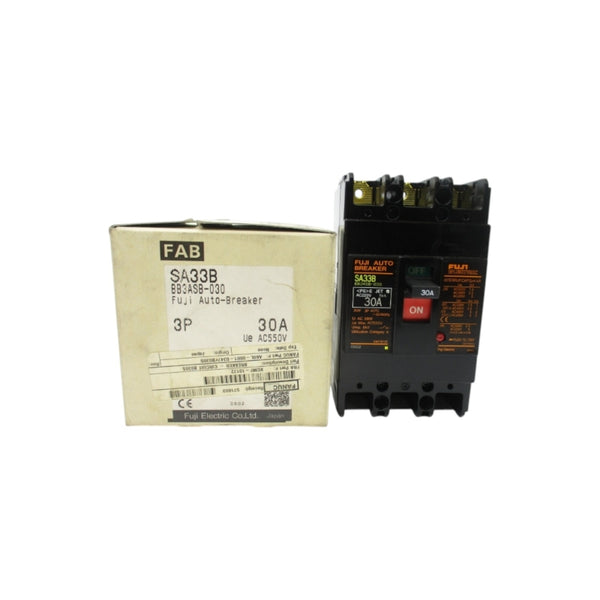 FUJI ELECTRIC SA33B BB3ASB-030 550VAC 30A NSMP