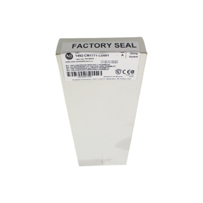 ALLEN BRADLEY 1492-CM1771-LD001 SER. A (WH) NSFS