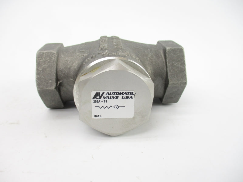 AUTOMATIC VALVE 203A-71 395312 NSMP