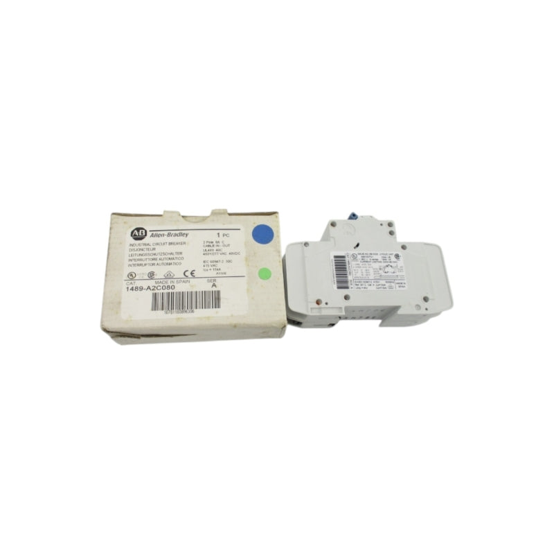 ALLEN BRADLEY 1489-A2C080 SER. A 277VAC 8A NSMP