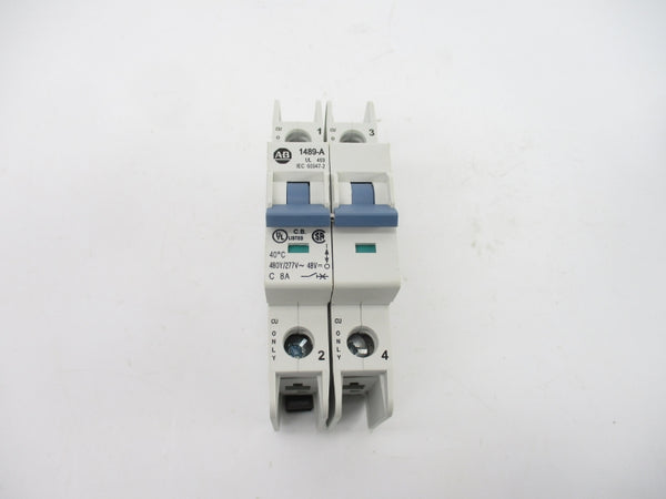 ALLEN BRADLEY 1489-A2C080 SER. A 277VAC 8A NSMP