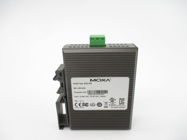 MOXA EDS-205-V2.1.1 12-48VDC NSMP