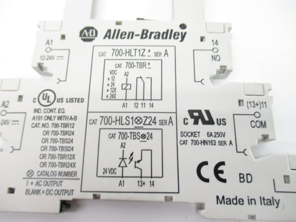 ALLEN BRADLEY 700-HN163 SER. A 250V 6A (NO RELAY) NSNP