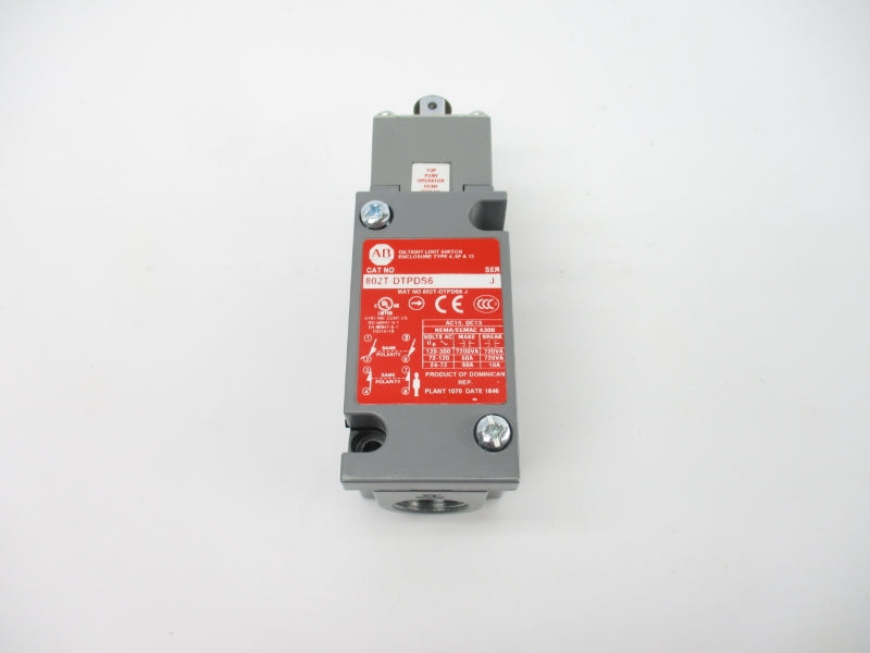 ALLEN BRADLEY 802T-DTPDS6 SER. J 120-300VAC 60A (WH) NSMP