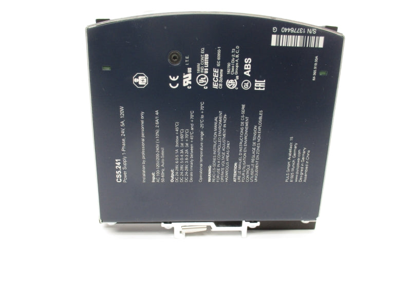 PLUS CS5.241 100-120/200-240V 2.6/1.4A NSMP