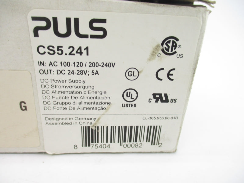 PLUS CS5.241 100-120/200-240V 2.6/1.4A NSMP