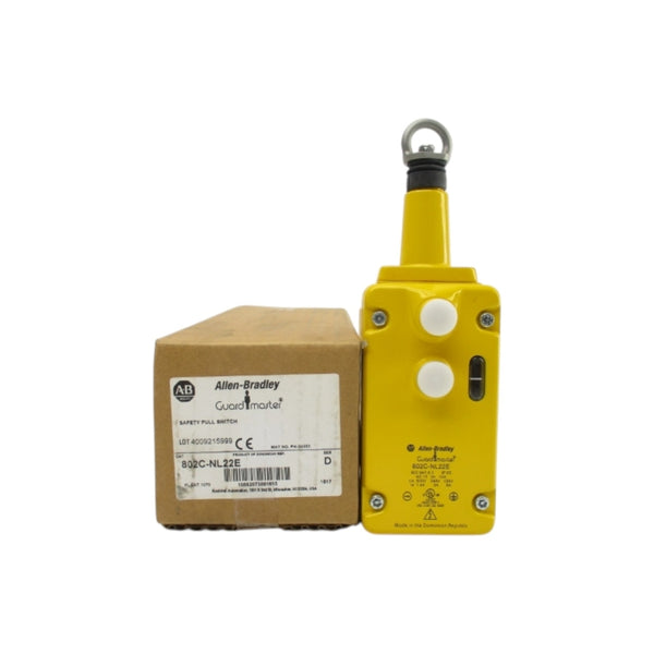 ALLEN BRADLEY 802C-NL22E SER. D 500V 10A (BR/WH) NSMP