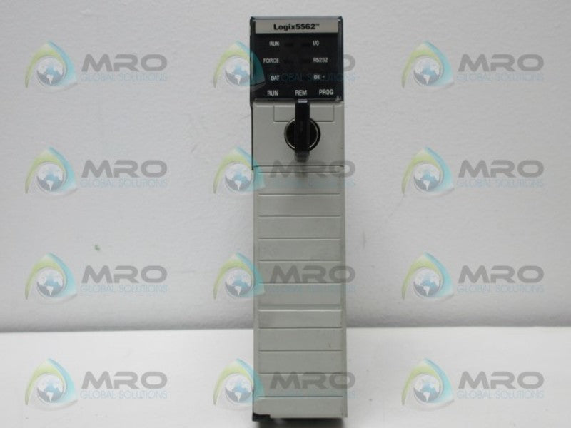 INDUSTRIAL SPARE PART CONTROLLOGIX 1756-L62 SER. B F/W 1.9 PROCESSOR UNIT NSNP