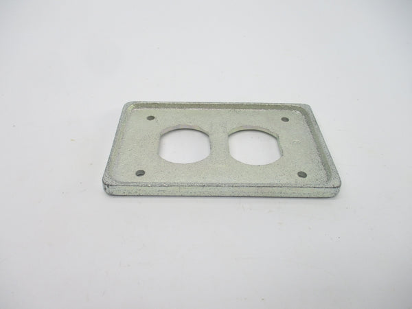 WALL PLATE F8-1-DC NSNP