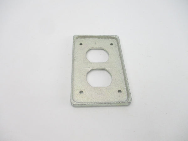WALL PLATE F8-1-DC NSNP