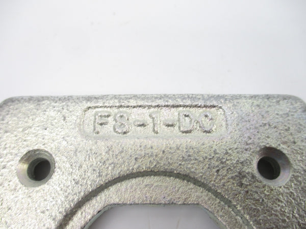 WALL PLATE F8-1-DC NSNP