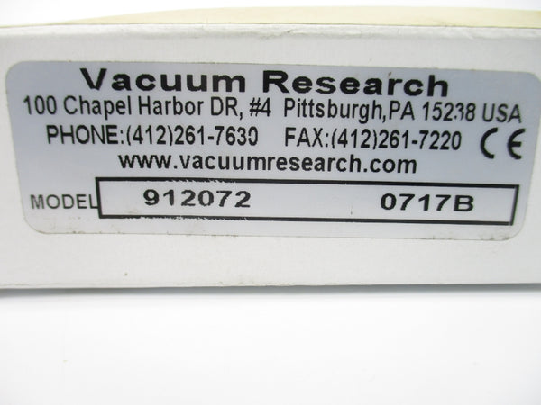 VACUUM RESEARCH 912072 NSMP