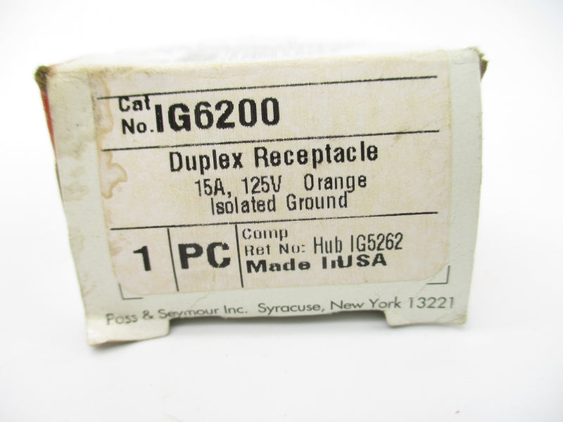 PASS & SEYMOUR IG6200 125V 15A NSMP