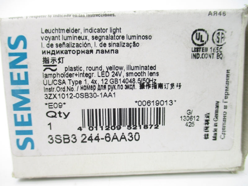 SIEMENS 3SB3244-6AA30 NSMP