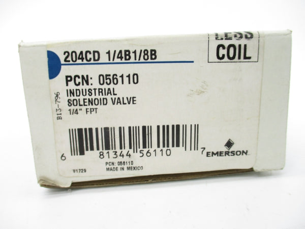EMERSON 204CD1/4B1/8B 056110 500PSI 1/4" NSMP