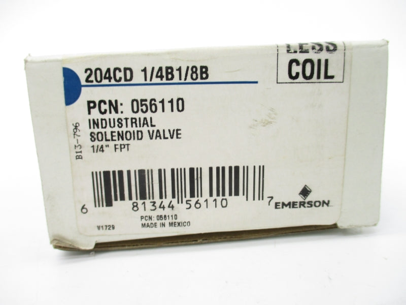 EMERSON 204CD1/4B1/8B 056110 500PSI 1/4" NSMP