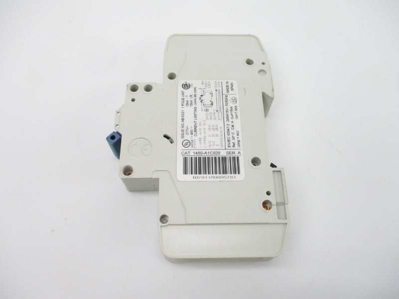 ALLEN BRADLEY 1489-A1C020 SER. A 277V 2A NSMP