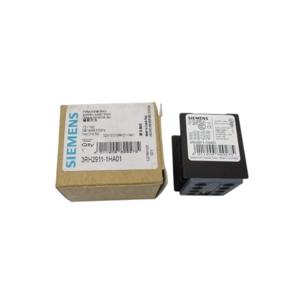 SIEMENS 3RH2911-1HA01 240V 10A NSMP