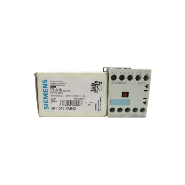 SIEMENS 3RT1015-1WB42 21-44VDC 50A NSMP