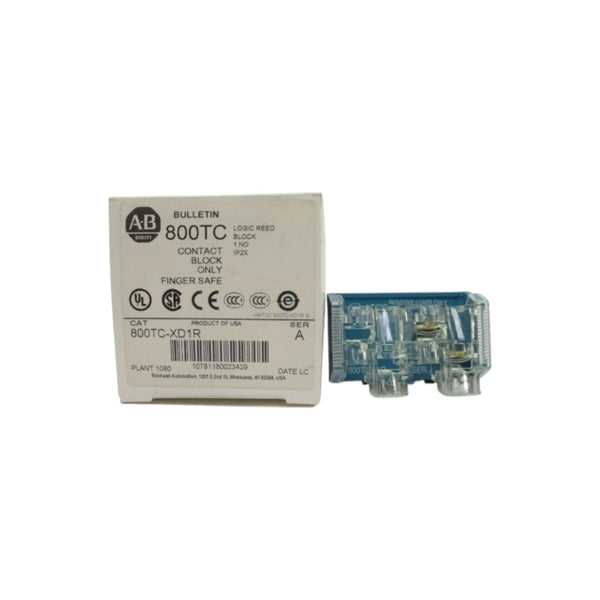 ALLEN BRADLEY 800TC-XD1R SER. A (WH) NSMP