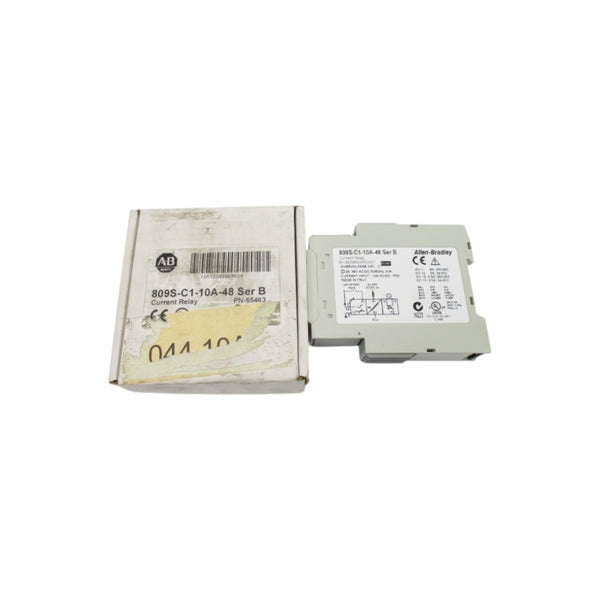 ALLEN BRADLEY 809S-C1-10A-48 SER. B 24-48VAC/DC 10A (WH) NSMP
