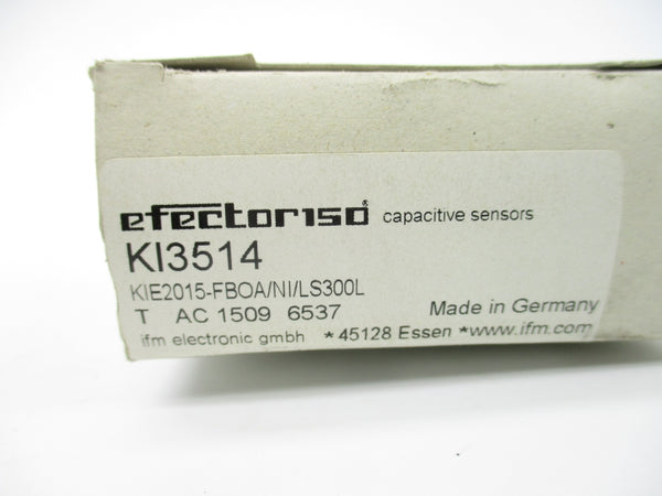 IFM EFECTOR KIE2015-FBOA/NI/LS300L KI3514 20-250VAC/DC NSMP