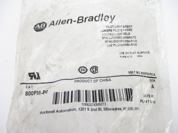 ALLEN BRADLEY 800FM-P0 SER. A NSMP