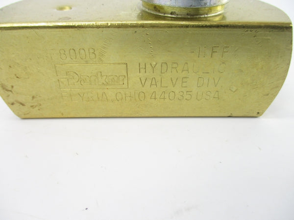 PARKER F800B-11FF 2000PSI NSNP