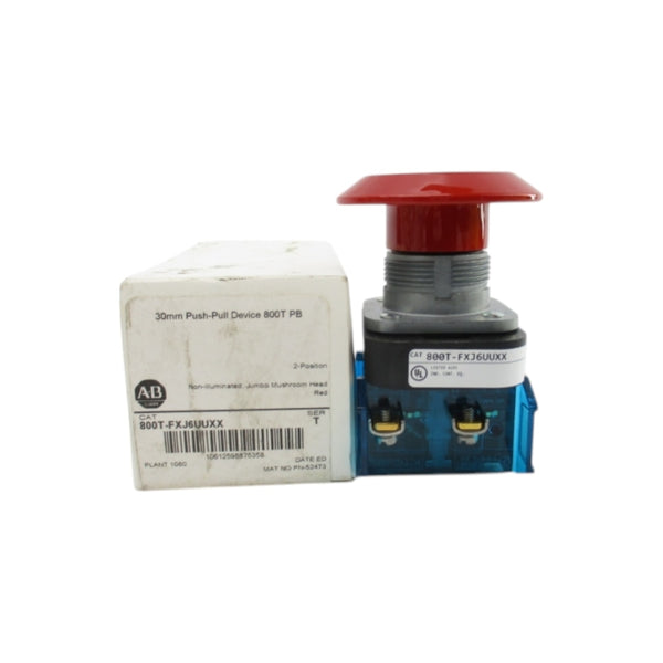 ALLEN BRADLEY 800T-FXJ6UUXX SER. T (WH) NSMP