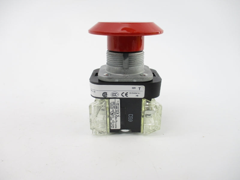 ALLEN BRADLEY 800TC-FXJ6A5 SER. T 600V (WH) NSMP