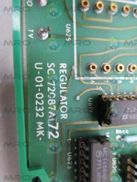 AJAX MAGNETHERMIC 72087A72 U-01-0232MK INVERTER CONTORL BOARD  NSNP