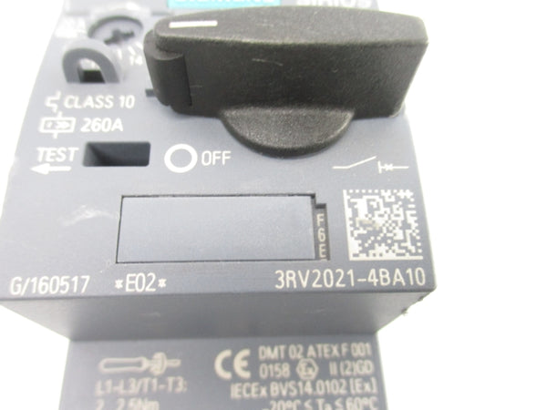 SIEMENS 3RV2021-4BA10 480V 13-20A NSNP