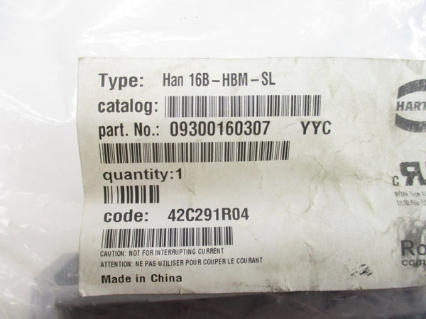 HARTING 09300160307 HAN16B-HBM-SL NSMP