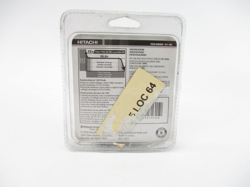 HITACHI 331-065 BCL1015 10.8V/12V NSMP