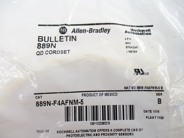 ALLEN BRADLEY 889N-F4AFNM-5 SER. B NSMP