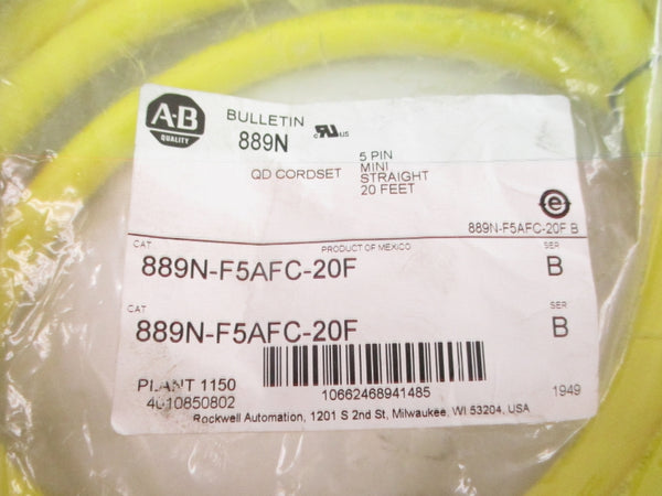 ALLEN BRADLEY 889N-F5AFC-20F SER. B NSMP