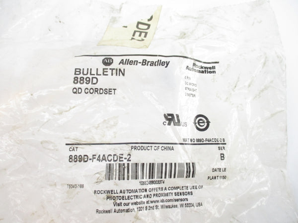 ALLEN BRADLEY 889D-F4ACDE-2 SER. B NSMP
