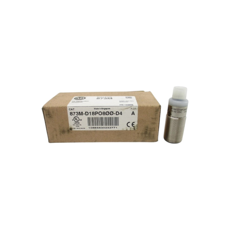ALLEN BRADLEY 873M-D18PO800-D4 SER. A 10-30VDC (BR/WH) NSMP