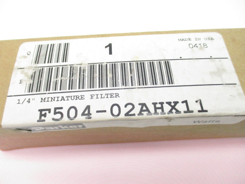 PARKER F504-02AHX11 NSMP