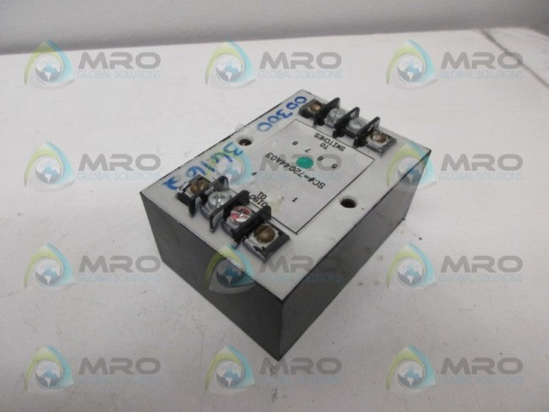 AJAX MAGNETHERMIC 72044A03 MODULE UNMP