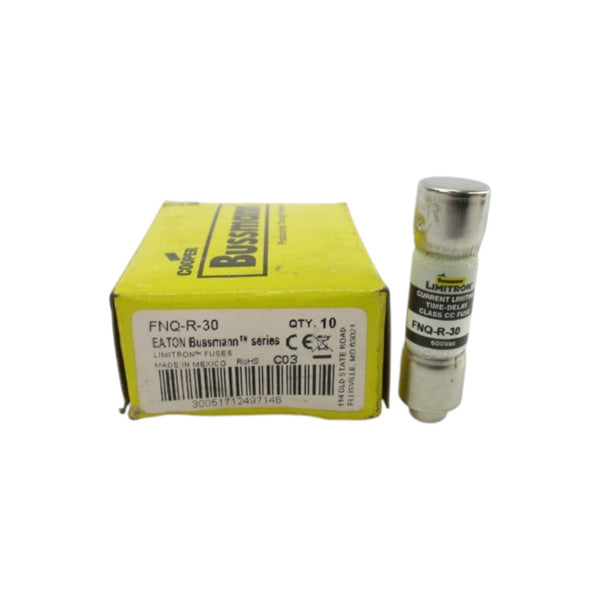 BUSSMANN FNQ-R-30 600VAC 30A (PKG OF 10) NSMP