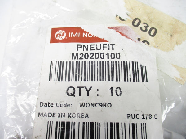 NORGREN M20200100 (PKG OF 10) NSMP