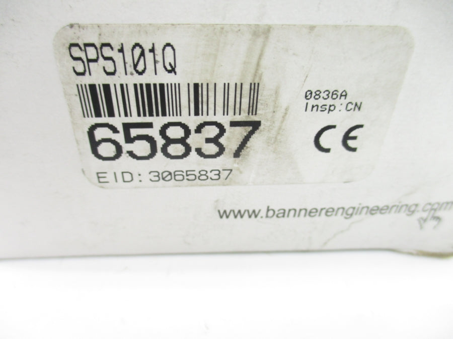 BANNER ENGINEERING SPS101Q 65837 105-130VAC 5A NSMP