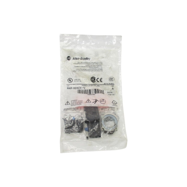 ALLEN BRADLEY 800F-MD5CX11V SER. A NSMP