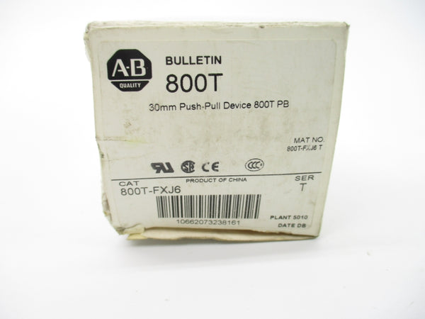 ALLEN BRADLEY 800T-FXJ6 SER. T (WH) NSMP