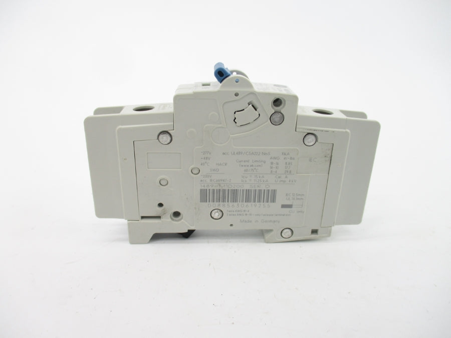 ALLEN BRADLEY 1489-M1D200 SER. D 277V 20A (PKG OF 2) NSMP