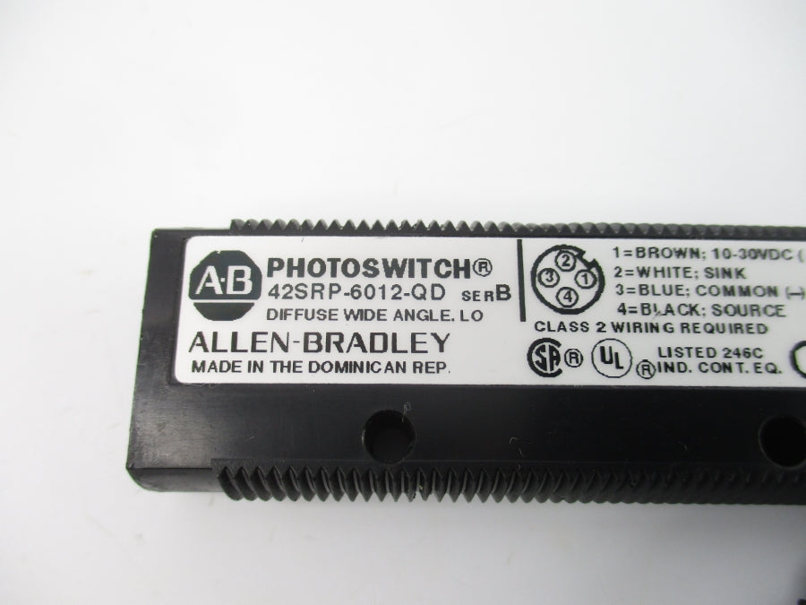ALLEN BRADLEY 42SRP-6012-QD SER. B 10-30VDC NSNP