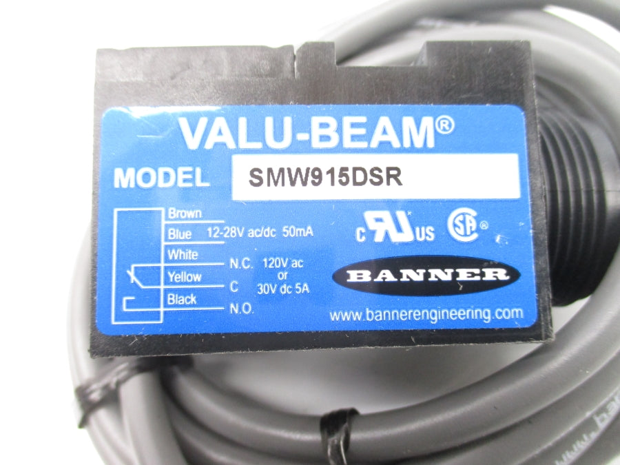 BANNER ENGINEERING SMW915DSR 12-28VAC/DC NSNP